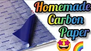 How to make carbon paper