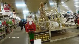 Vlog; Spend the  Day w/me Christmas Decor Shopping