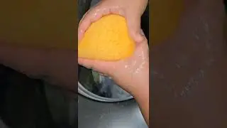 So refreshing 😌 #fyp #asmr #laundry #spongesqueezing #laundryoverload 