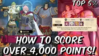 How To Score Over 4,000 Points on Final Boss Trio of Troublemakers- Seven Deadly Sins: Grand Cross
