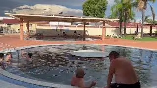 Warm, Warmer, Warmest, Wonderful.  Gwydir thermal pools Moree. NSW