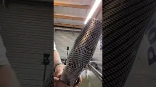 Hydro dip silver carbon fiber pattern.