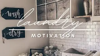 ASMR Laundry Motivation