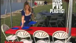 Kwik Cover-Fitted Plastic Table Covers at PHP