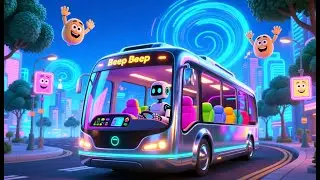 Beep Beep Bus Adventure 🚌 | Fun Action Song for Kids | Sing Along