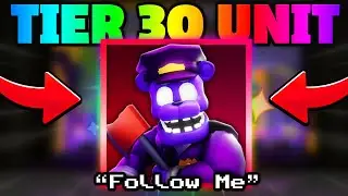 I Unlocked SECRET FOLLOW ME Tier 30 Unit.. (Five Nights TD 2)