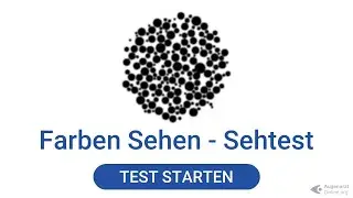 Farben Sehen - Sehtest