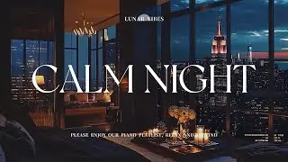 Peaceful Night Rain &ndash; Relaxing Piano Music for a Calm Evening