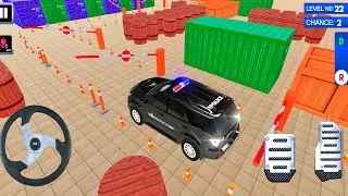 Police Jeep Multiple Level Parking Challenge Game | Police Jeep Racing Game | Jeep Driving Games