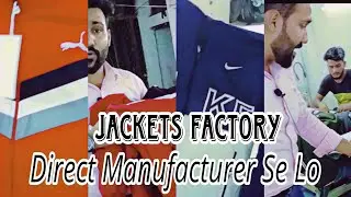 Windcheater Factory Rates Mein | Wholesale Market Jafrabad #wholesale #jacket #bestprice #viralvideo