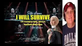 PUTRI ARIANI  I WILL SURVIVE LIVE PERFORMANCE - GLORIA GAYNOR COVER - REACTION