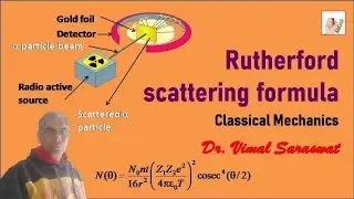 Rutherford scattering formula | L-18 | Classical mechanics