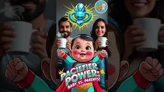 Pacifier Power 👶 Baby vs Parents Rap Battle | Funny Baby Parody
