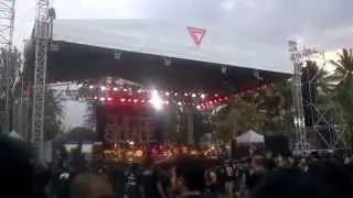 Cult Fest 2015 Moshpit during Plague Throat 's set.