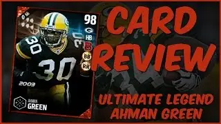Обзор карты MUT 17 | Геймплей Ultimate Legend Ahman Green + обзор карты