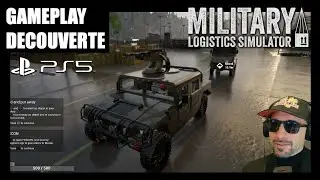 MILITARY LOGISTICS SIMULATOR PS5 - GAMEPLAY DECOUVERTE