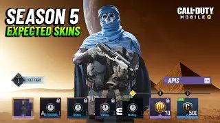 Season 5 Battle Pass Characters CODM - LEAKS COD Mobile