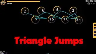 220 BPM Triangle Jumps GODMODE on 7⭐- Osu!