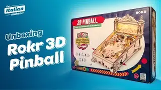 Unboxing the Rokr 3D Pinball Machine Wooden Kit