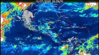 Central America 24 Hour Weather | December 27, 2025