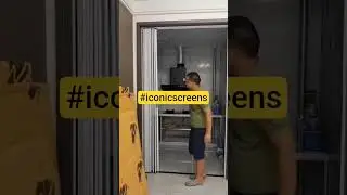 #iconicscreens #interiordesign #homedecor #trending #foldingdoor #pleatedmesh #insectprotection