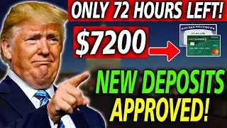 IRS - 72 HOURS LEFT - $7200 NEW STIMULUS PACKAGE JUST ANNOUNCED FOR DEPOSIT - SOCIAL SECURITY & SSDI