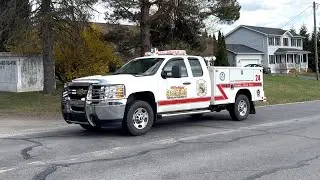 Greenfield Township Fire Company Squad 24 Responding.