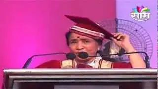 Asha Bhosale honoured with Doctor of Letters (D.Litt) degree