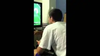 Angry FIFA player