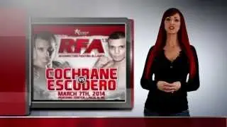 Escudero vs Cochrane: RFA 13: MMA Fight Odds : Betting on the Fights with Roni Taylor