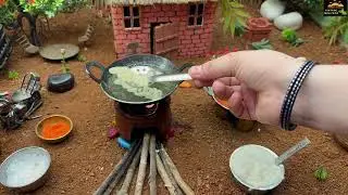 Miniature Jalebi Special | Tiny Indian Sweet Cooking 🍯