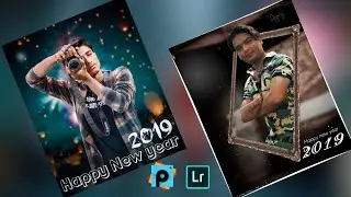 ✳️Happy New year 2019 photo editing tutorial by n.picture