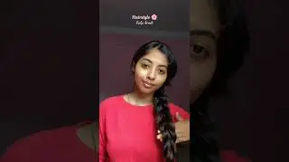 Fake braid...#hairstyle #shortvideo #youtubeshorts #hair #music #hairstyle #song #shortvideo #music