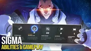 NEW Hero Sigma | INSANE GAMEPLAY and All abilities | MAIN TANK? - Overwatch