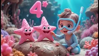 Ocean Animal Counting | Learn Numbers 1 to 10 with Sea Creatures | Fun Counting Song for Kids