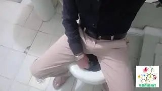 How to use Western Toilet/English Toilet | How to use English Toilet First Time | Use Of hand shower