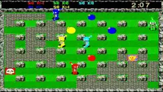 Atomic Bomberman (PC) Gameplay: Level - Green Acres