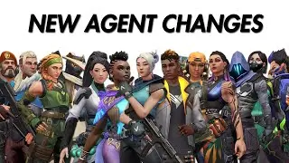 ALL VALORANT EPISODE 3 AGENT CHANGES IN 2 MINUTES
