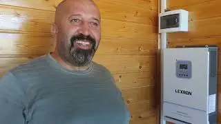 ADIYAMAN SİNCİK ARIKONAK K&Ouml;Y&Uuml;NDEKİ KONTEYNER EVİ İ&Ccedil;İN G&Uuml;NEŞ PANELİ 