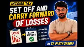 Set off and Carry Forward Revision Video I CA Inter I CA Final