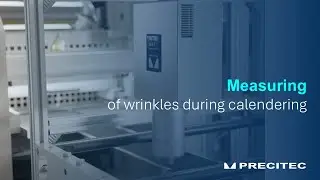 Measurement of wrinkles during calendering with chromatic linesensor CLS