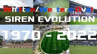 VU Whitten Oval Siren Evolution 1970 - 2022