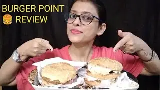BURGER POINT 🍔 REVIEW | FOOD REVIEW | BURGER POINT RAEBARELI REVIEW