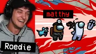 Hoe bloederig is Matthy zijn mes in Among Us? (Gamemeneer, Jeremy, Matthy, Joost & meer)