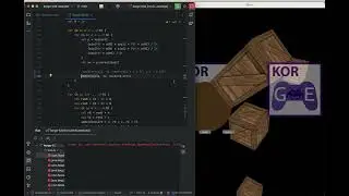 Resuming KorGE 3D work, this time with autoreload on our side 🎱