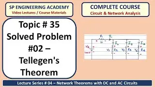 35 Solved Problem #02   Tellegen's Theorem