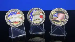 15th Anniversary 9-11 Commemorative Coins Video by John Child