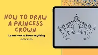 How to Draw a Princess Crown Easy