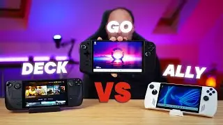 Legion Go против The Ally и Steam Deck! Что стоит ваших денег?