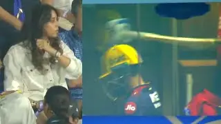 Virat Kohli Break Glass By Throw Bat in Dressing Room Scared Ritika & Anushka After Got Out